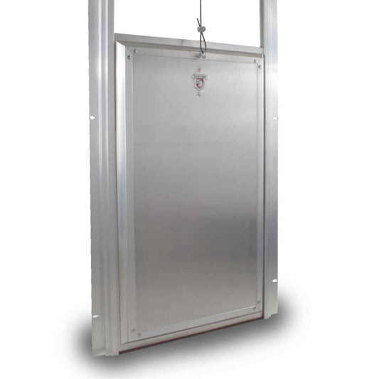 Kennel Clad™ Premium Insulated Guillotine Kennel Door - OmniaPaws