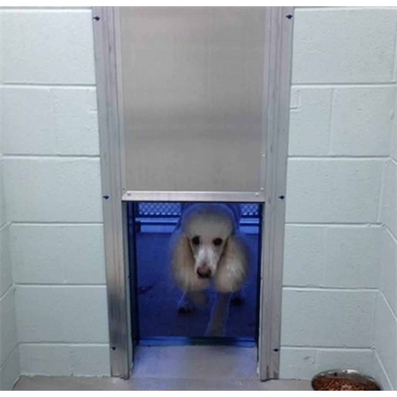 Kennel Clad™ Insulated Guillotine Kennel Door - OmniaPaws