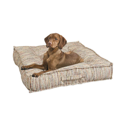 Bowsers Piazza Dog Bed - Allumina / Performance Linen / Medium | OmniaPaws