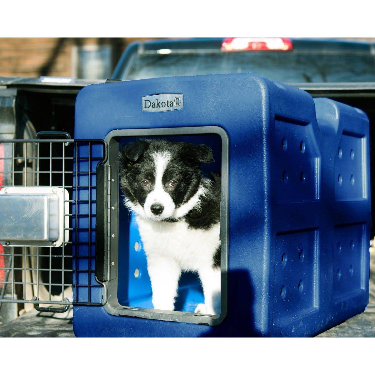 Dakota 283 G3 Small Framed Kennel - Blue / No Antimicrobial Protection | OmniaPaws