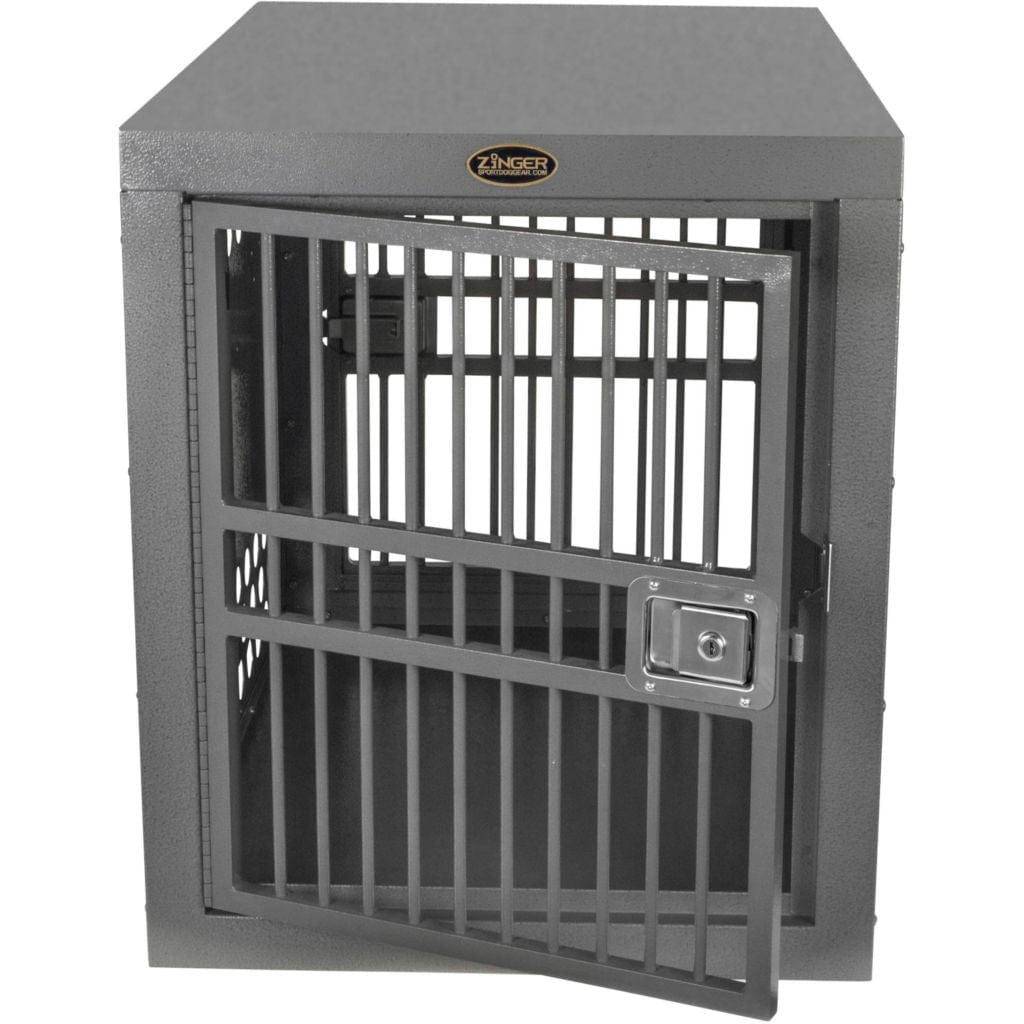 Zinger Deluxe Front and Back Entry Dog Crate - OmniaPaws