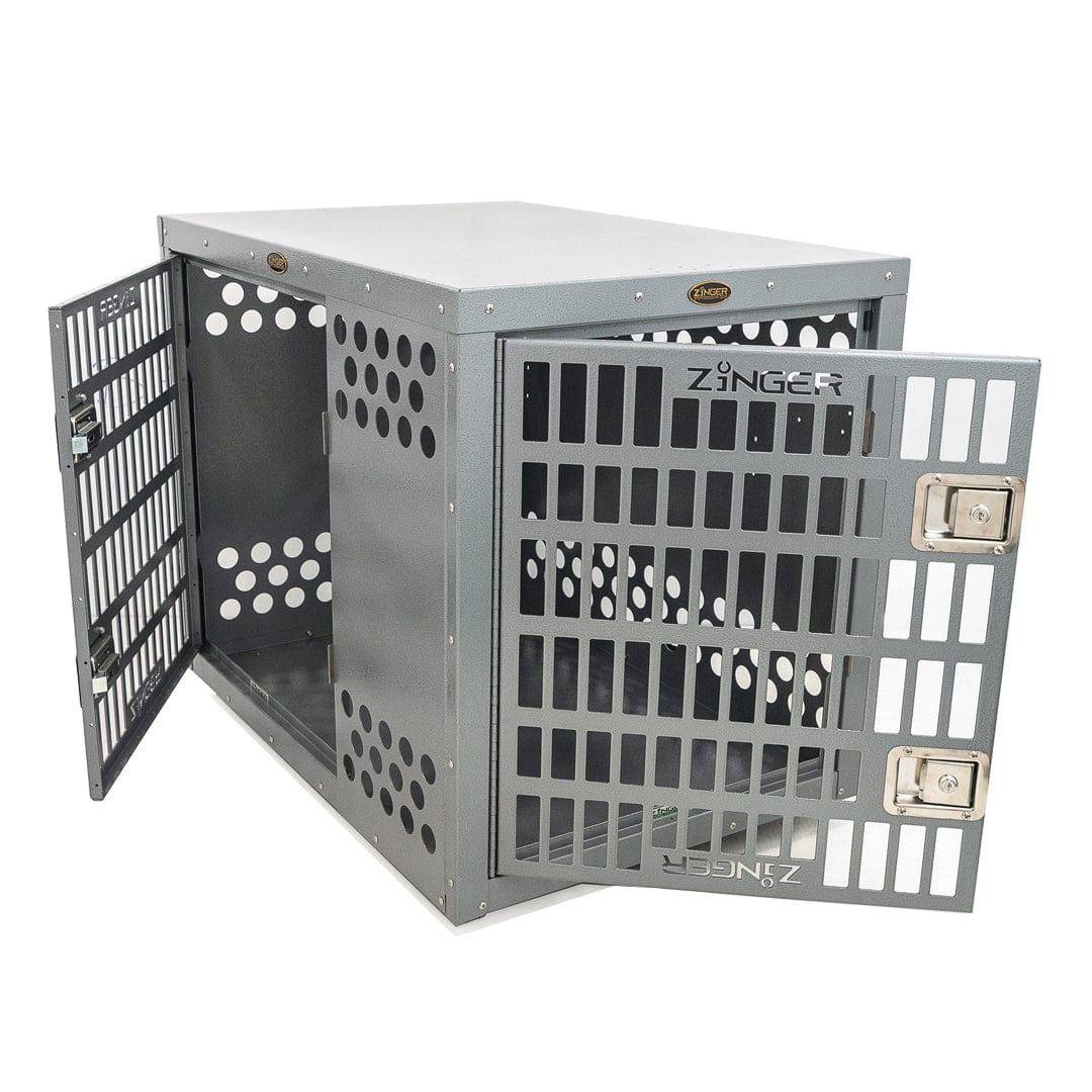 Zinger Deluxe Front and Side Entry Dog Crate - OmniaPaws