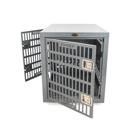 Zinger Deluxe Front and Side Entry Dog Crate - OmniaPaws