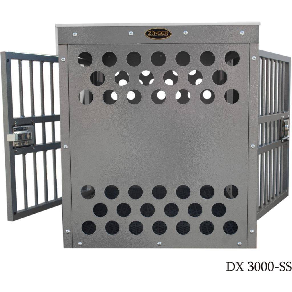 Zinger Deluxe Side and Side Entry Dog Crate - OmniaPaws