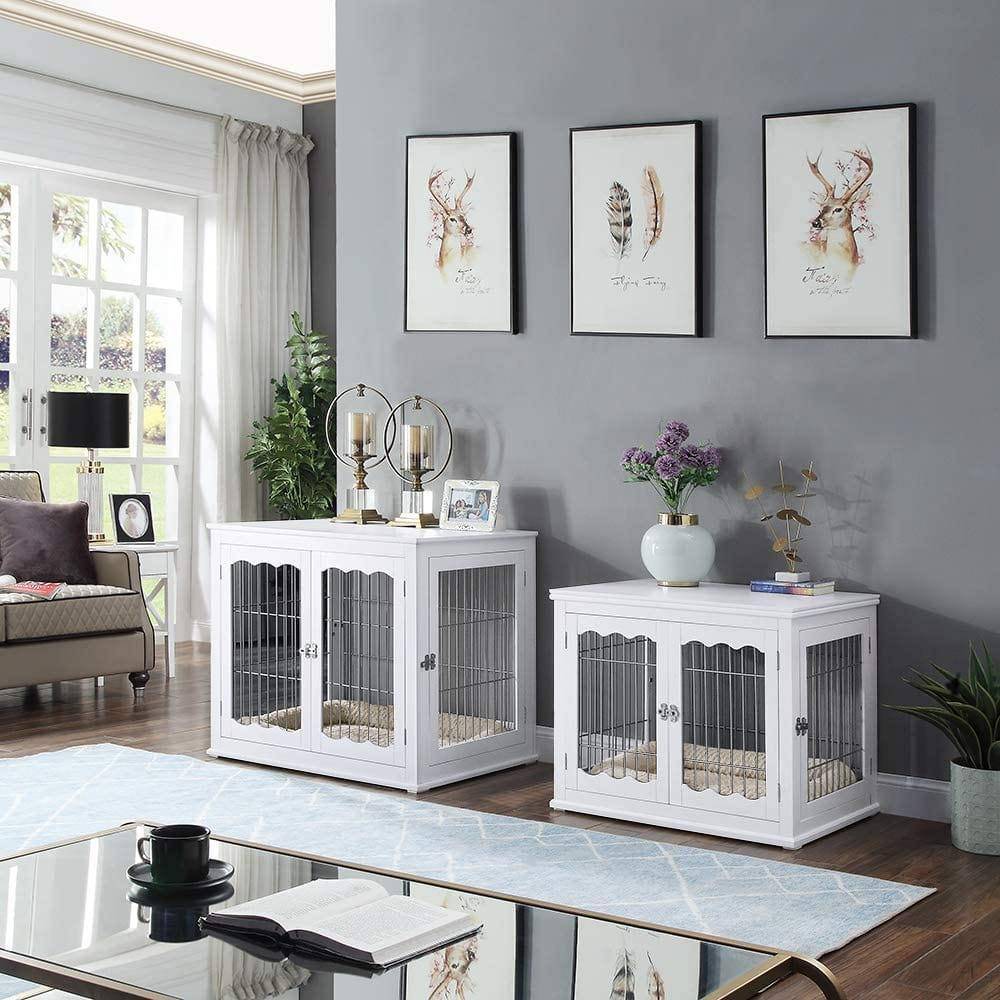 Unipaws Furniture Style Dog Crate - OmniaPaws