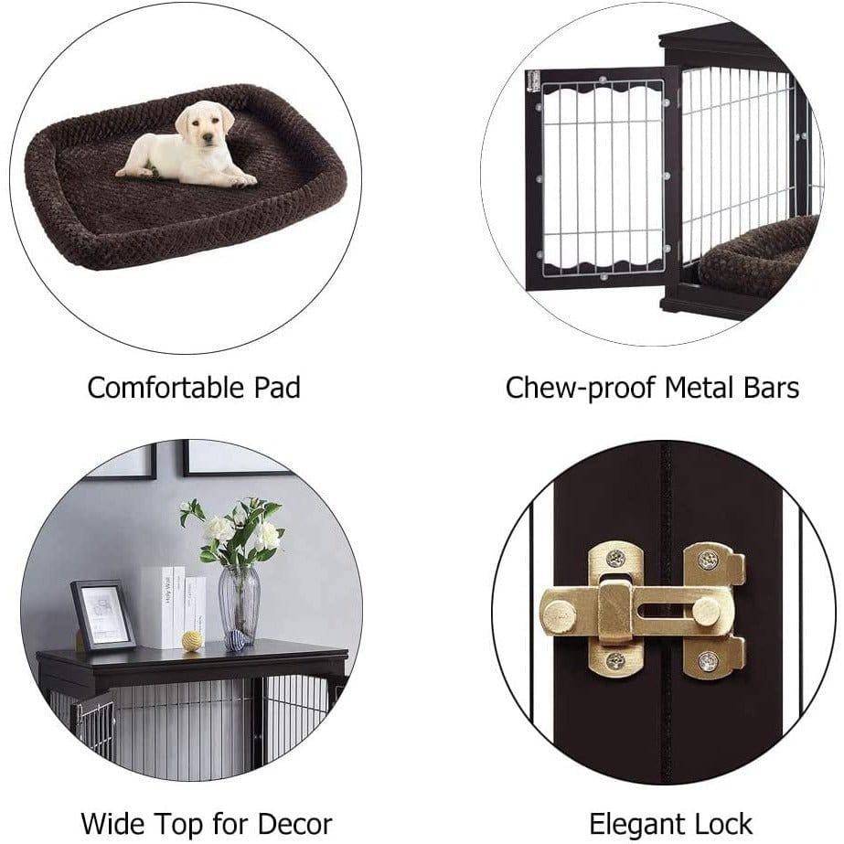 Unipaws Furniture Style Dog Crate - OmniaPaws