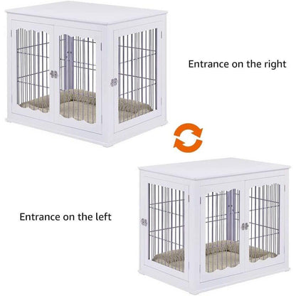 Unipaws Furniture Style Dog Crate - OmniaPaws