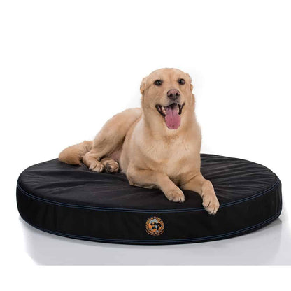 Gorilla Ballistic Tough Round Orthopedic Dog Bed™ - OmniaPaws