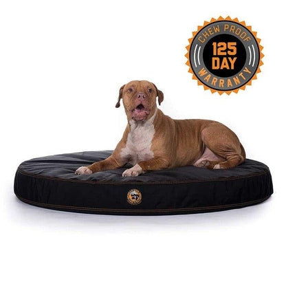 Gorilla Ballistic Tough Round Orthopedic Dog Bed™ - OmniaPaws