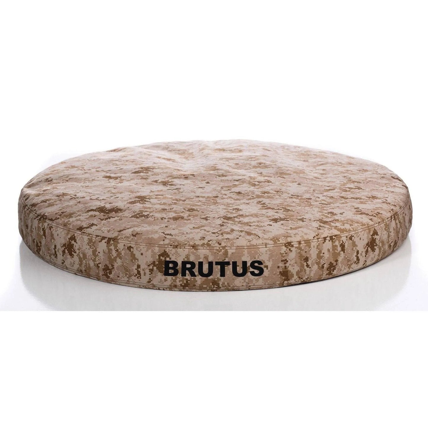 Gorilla Tough Round Camo Orthopedic Dog Bed™ - Small / Orthopedic / Desert Camo | OmniaPaws