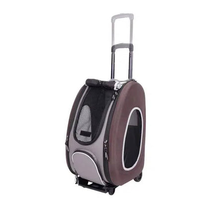 Ibiyaya 5-in-1 EVA Pet Carrier-Stroller Combo - OmniaPaws