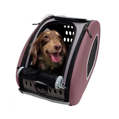 Ibiyaya 5-in-1 EVA Pet Carrier-Stroller Combo - OmniaPaws