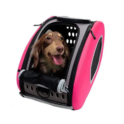 Ibiyaya 5-in-1 EVA Pet Carrier-Stroller Combo - OmniaPaws