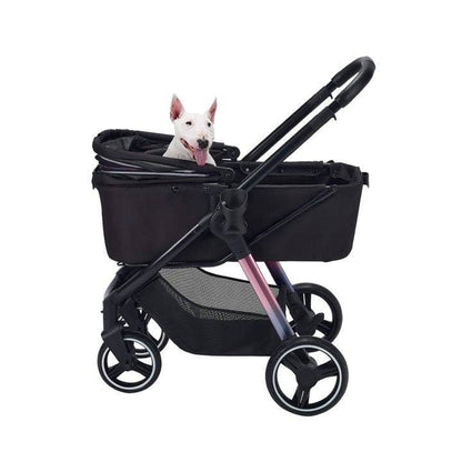 Ibiyaya Retro Luxe Pet Stroller - OmniaPaws