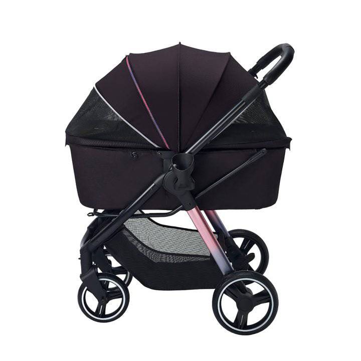 Ibiyaya Retro Luxe Pet Stroller - Soft Sage | OmniaPaws