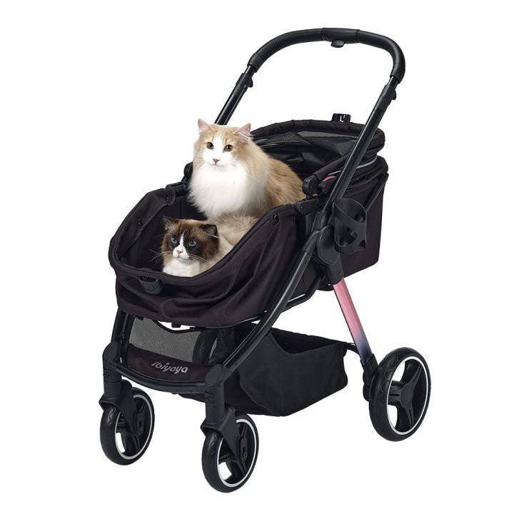 Ibiyaya Retro Luxe Pet Stroller - Soft Sage | OmniaPaws