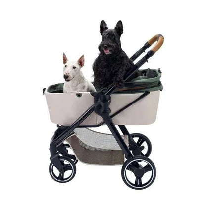 Ibiyaya Retro Luxe Pet Stroller - OmniaPaws