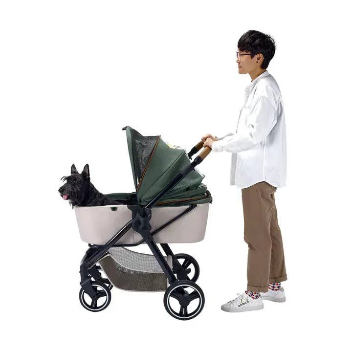 Ibiyaya Retro Luxe Pet Stroller - OmniaPaws