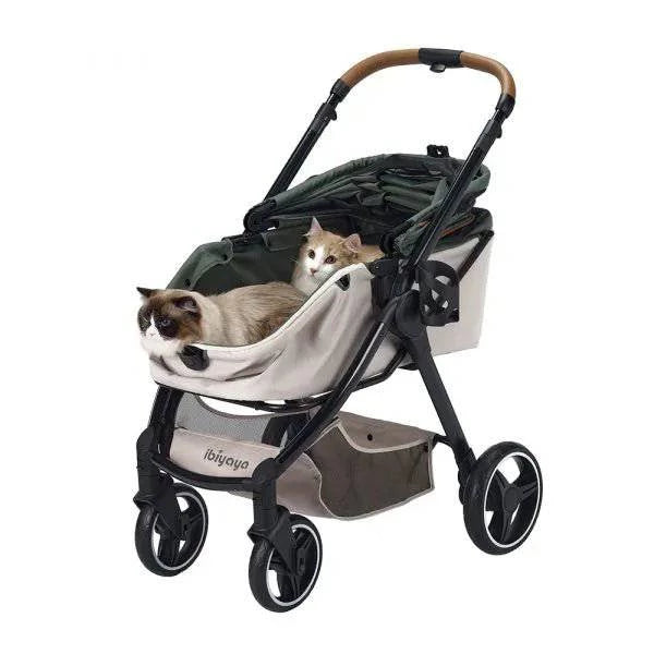 Ibiyaya Retro Luxe Pet Stroller - OmniaPaws