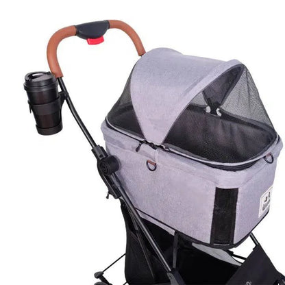 Ibiyaya Travois Tri-fold Pet Travel System - OmniaPaws