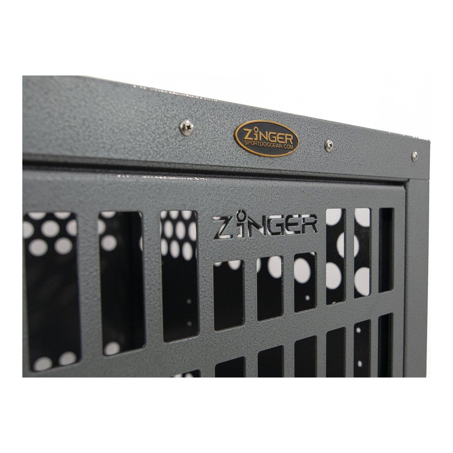 Zinger Professional Front and Back Entry Dog Crate - OmniaPaws