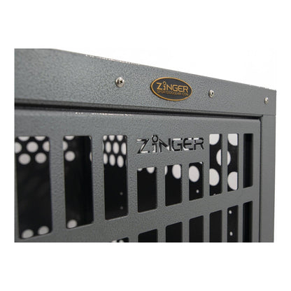 Zinger Professional Front and Back Entry Dog Crate - OmniaPaws