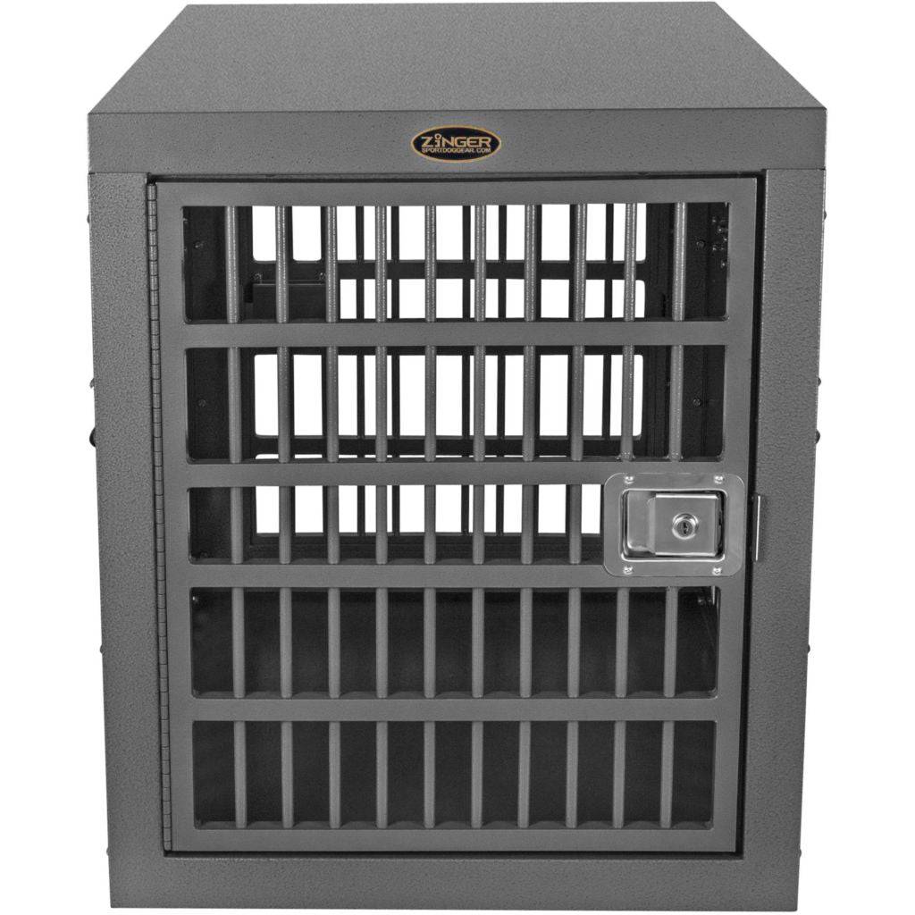 Zinger Professional Front and Back Entry Dog Crate - OmniaPaws