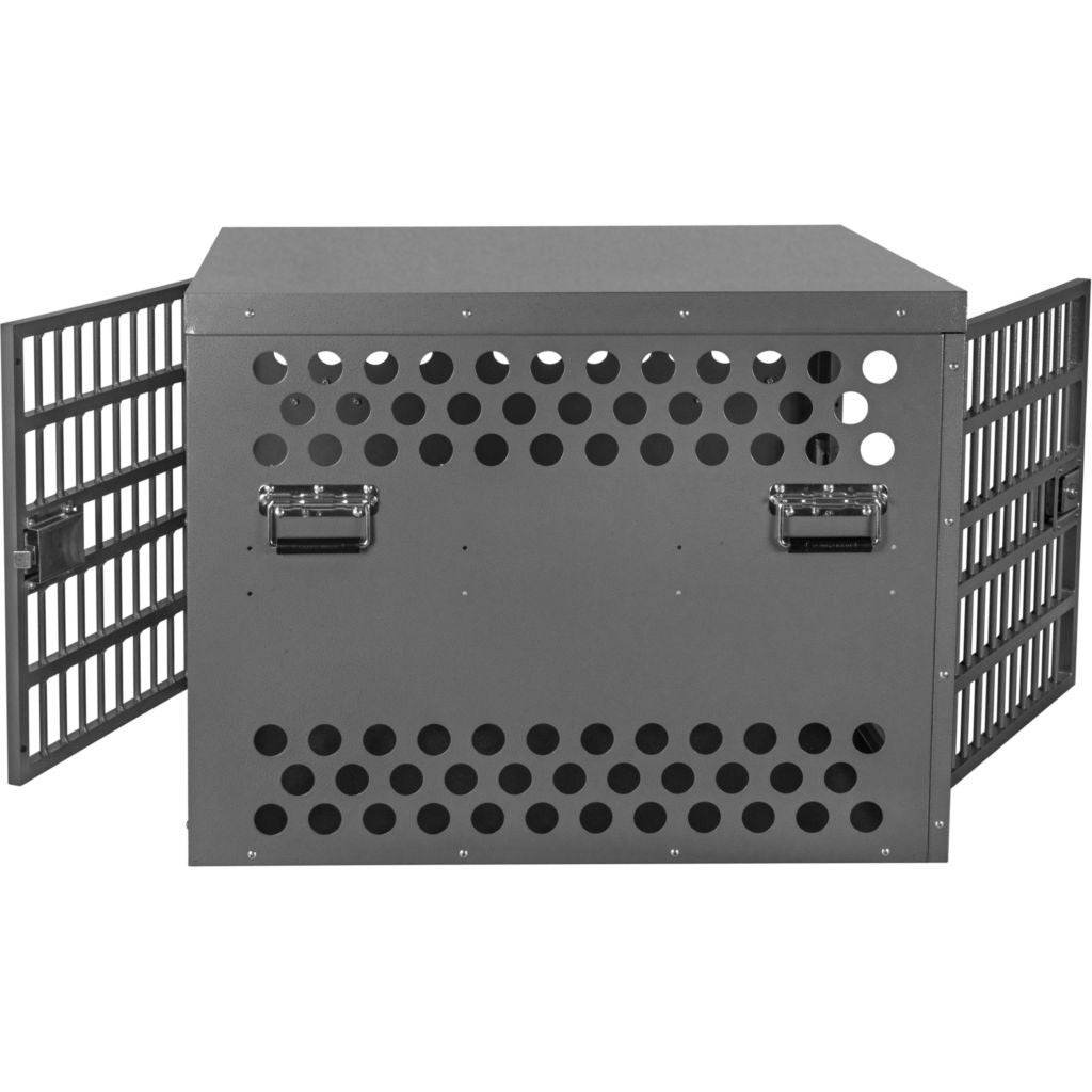 Zinger Professional Front and Back Entry Dog Crate - OmniaPaws