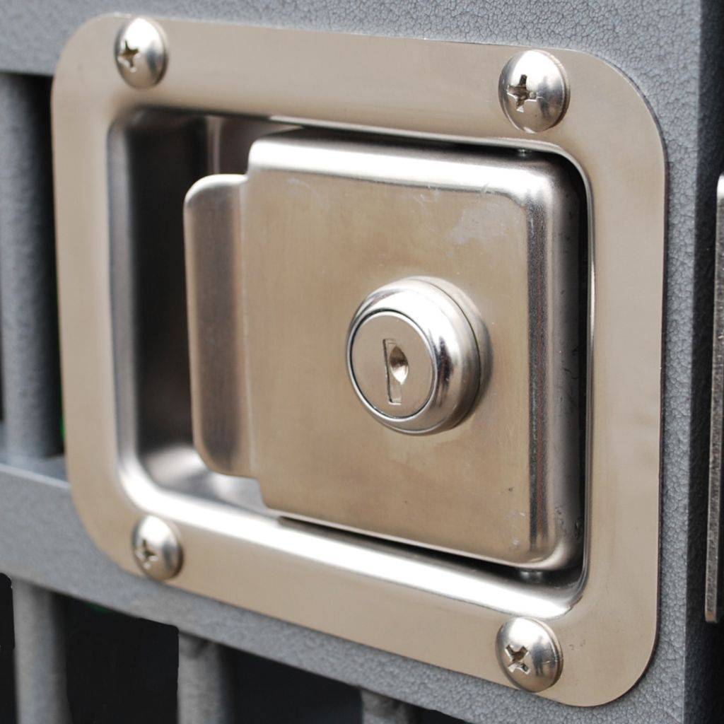 Zinger Stainless Steel Keyed Paddle Lock | OmniaPaws
